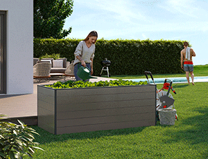 Hochbeet Aluminium