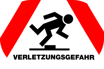 Verletzungsgefahr Stolperfalle Gewächshaus